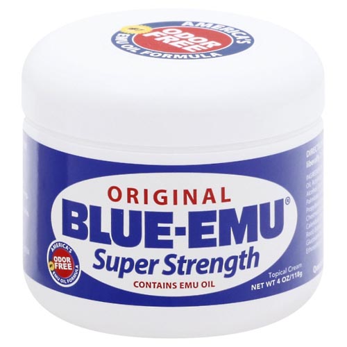 Image for Blue Emu Topical Cream, Super Strength, Original,4oz from BARONS DRUG STORE