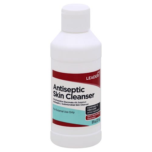 Image for Leader Antiseptic Skin Cleanser,8oz from BARONS DRUG STORE