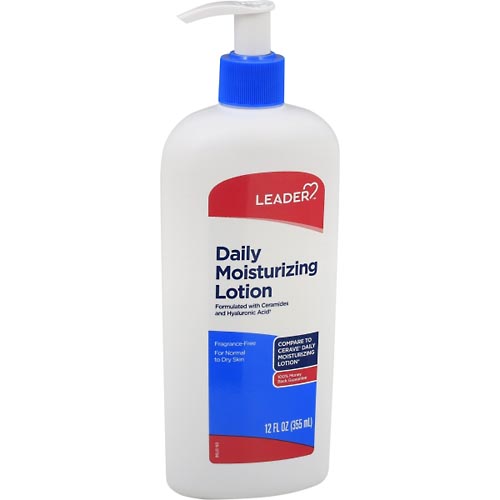 Image for Leader Lotion, Daily Moisturizing, Fragrance-Free,12oz from BARONS DRUG STORE